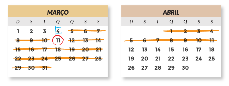 Calendário
